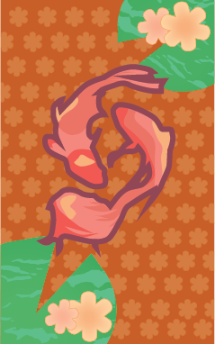 Orange Koi